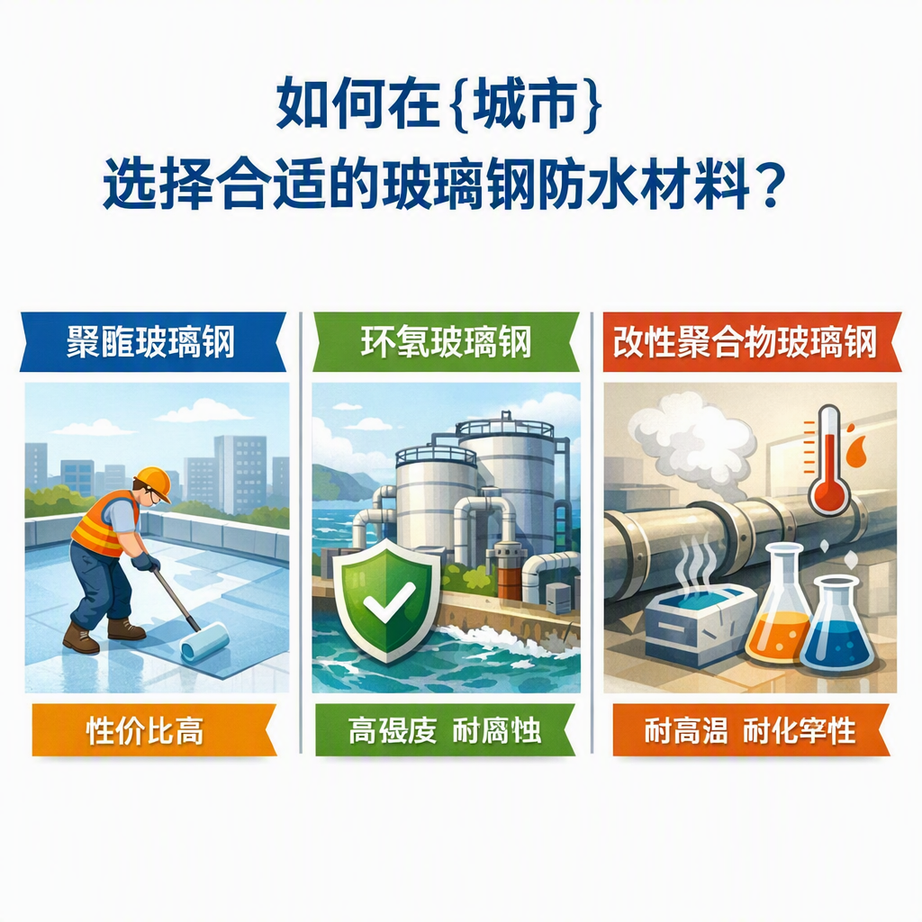 如何在信阳选择合适的玻璃钢防水材料?