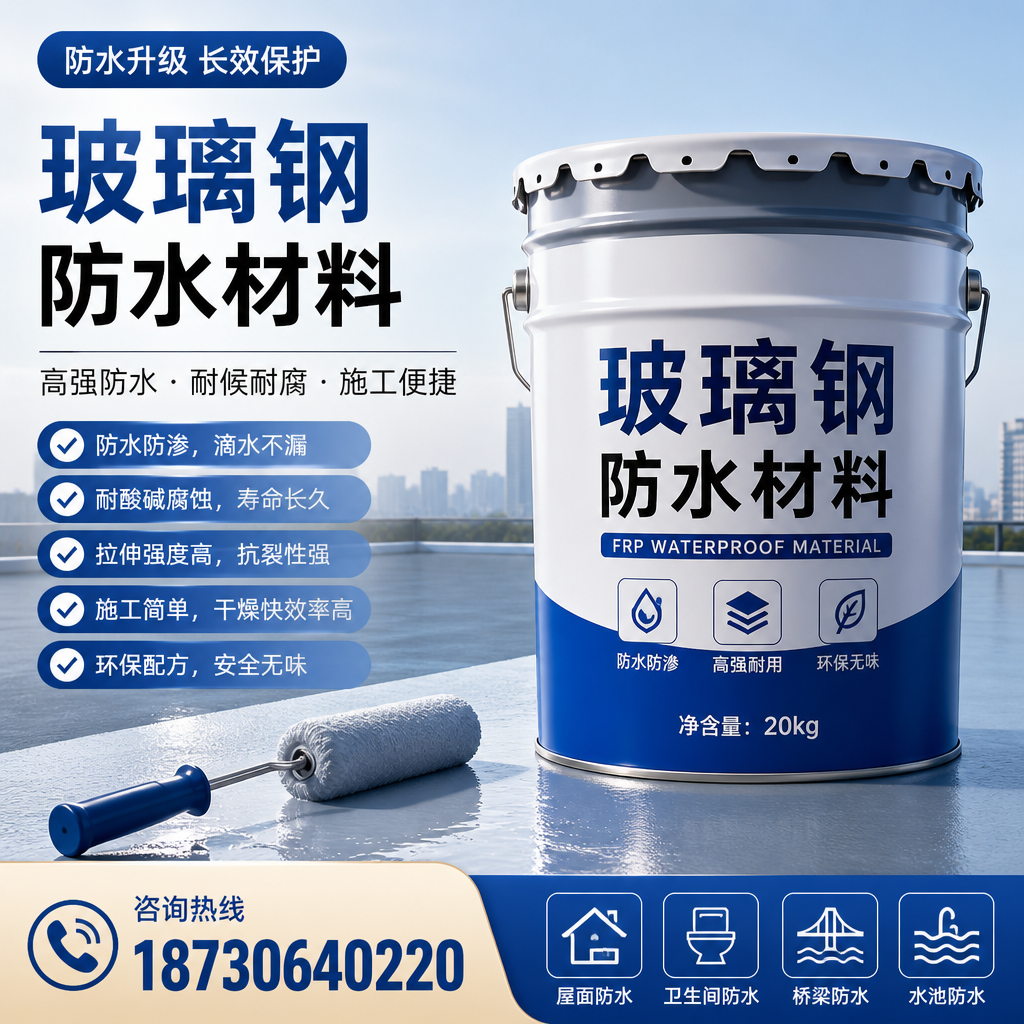 专家解析:玻璃钢防水材料的市场前景分析在 信阳