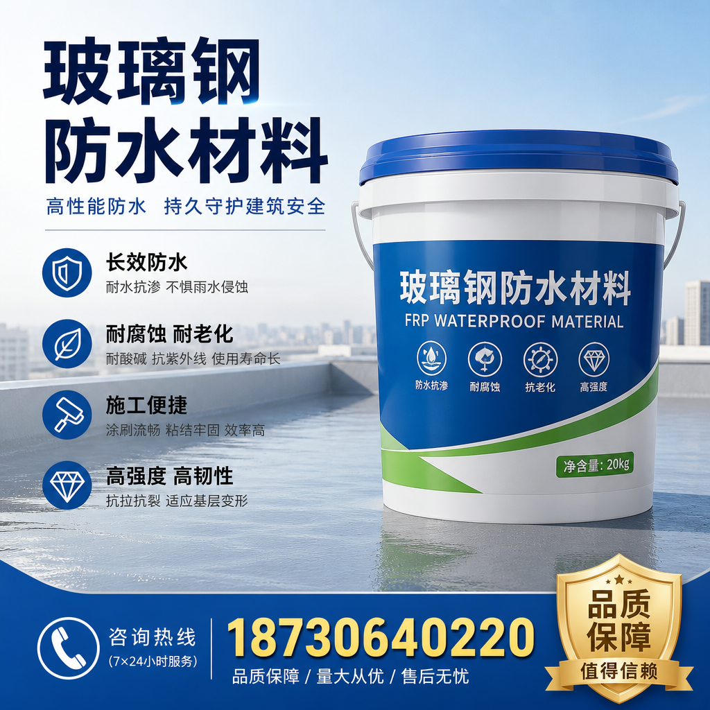 专家解析:玻璃钢防水材料的市场前景分析在 信阳