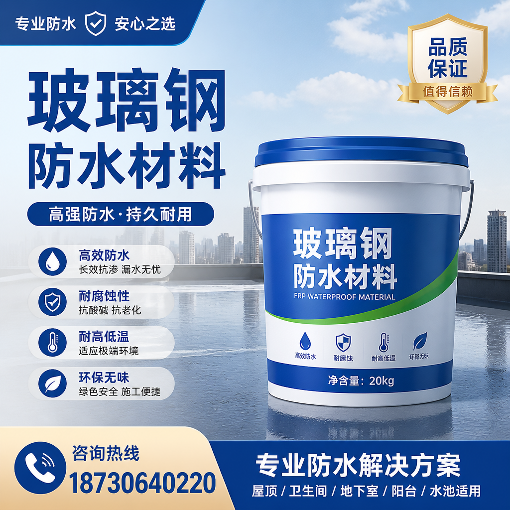 了解玻璃钢防水材料的市场趋势,信阳 企业不可不知